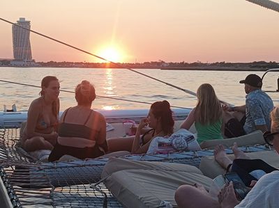 Sunset Chill Out Catamaran Cruise from Ayia Napa Protaras
