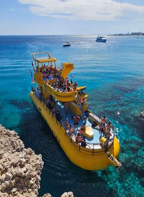 Private Sunrise Boat Trip Yellow Submarine Ayia Napa