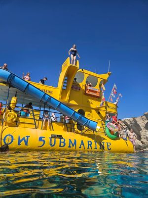 2 Hour private boat trip Yellow Submarine Ayia Napa