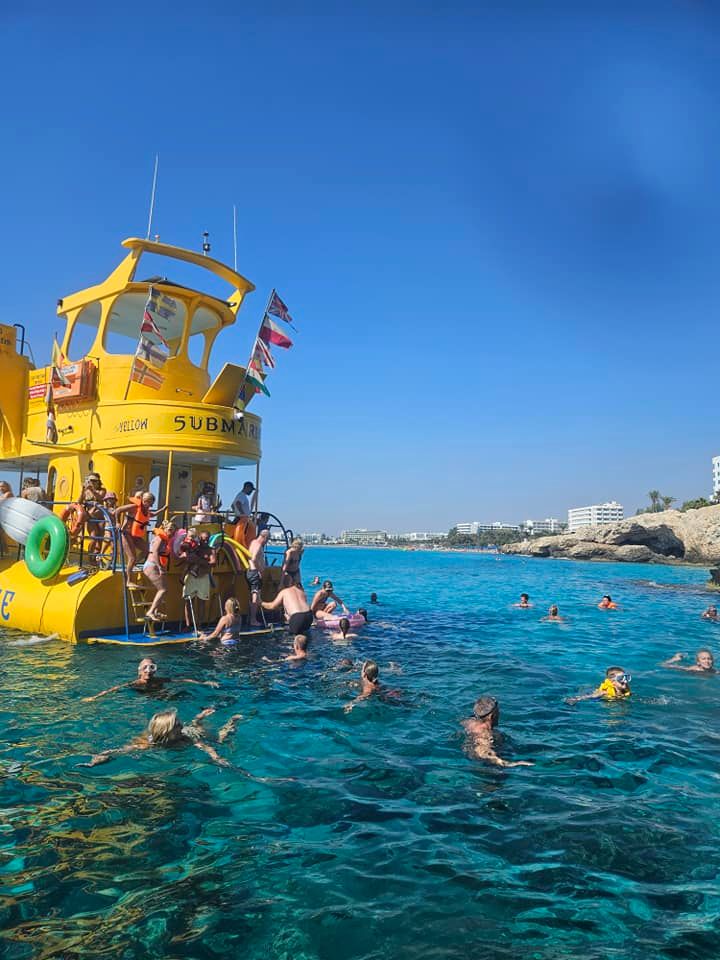 2 Hour Private Sunrise Boat Trip Yellow Submarine Ayia Napa