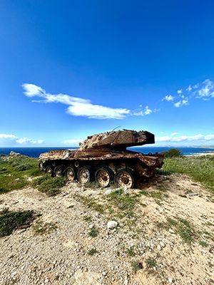 Tank Cemetary Private Tour from Ayia Napa Protaras