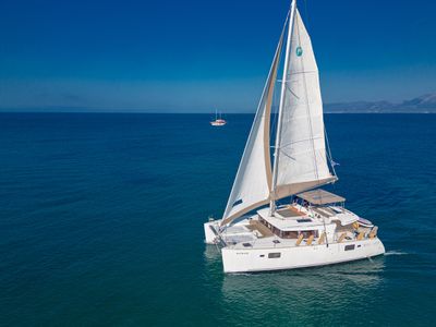 Private 6.5 Hour Premium Blue Lagoon Catamaran Cruise from Ayia Napa Private 6.5 Hour Premium Blue Lagoon Catamaran Cruise from Ayia Napa