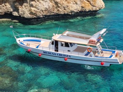 8 hour Medusa II Private Boat Trips from Protaras
