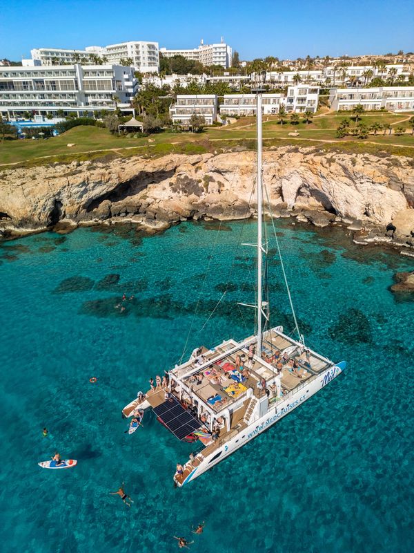 Med II Catamaran Private Cruises Ayia Napa Protaras
