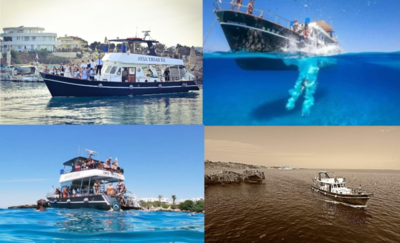4 hour private boat trip Ayias Trias III Protaras