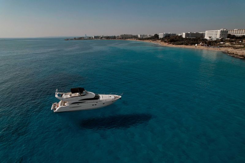 2 hour private boat trip Princess 61 Ayia Napa