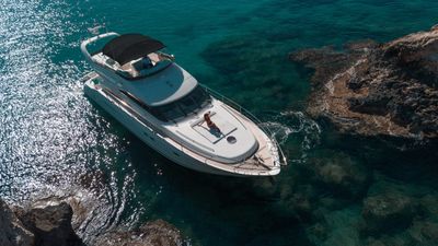 2 hour private boat trip Princess 61 Ayia Napa