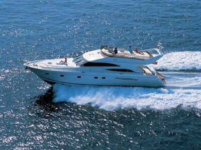 6 hour private boat trip Princess 61 Ayia Napa