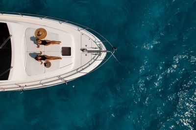 3 hour private boat trip Ferretti 592 Ayia Napa
