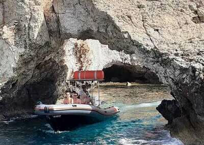 4 hour private boat trip Rib Boat Ayia Napa