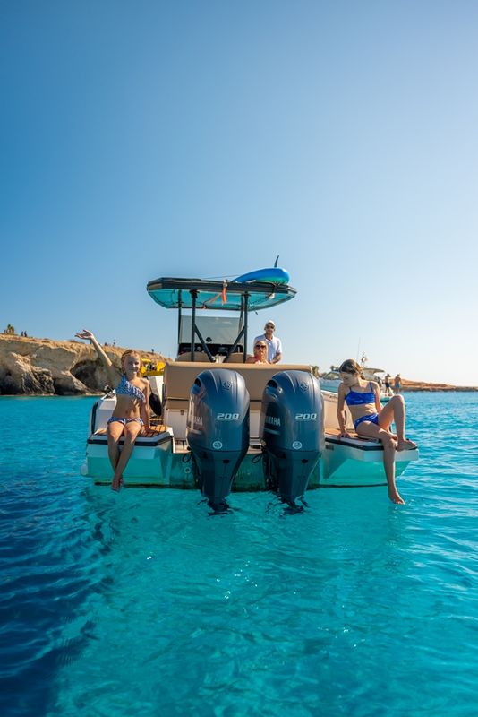 Bianco Aqua Private Boat charter from Ayia Napa Protaras