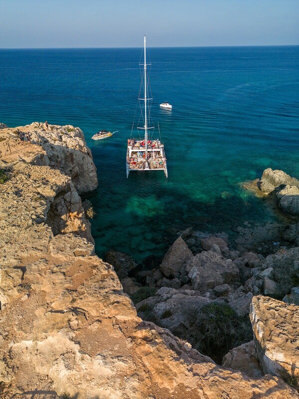 Med II Catamaran Private 6 Hour Cruises Ayia Napa Protaras
