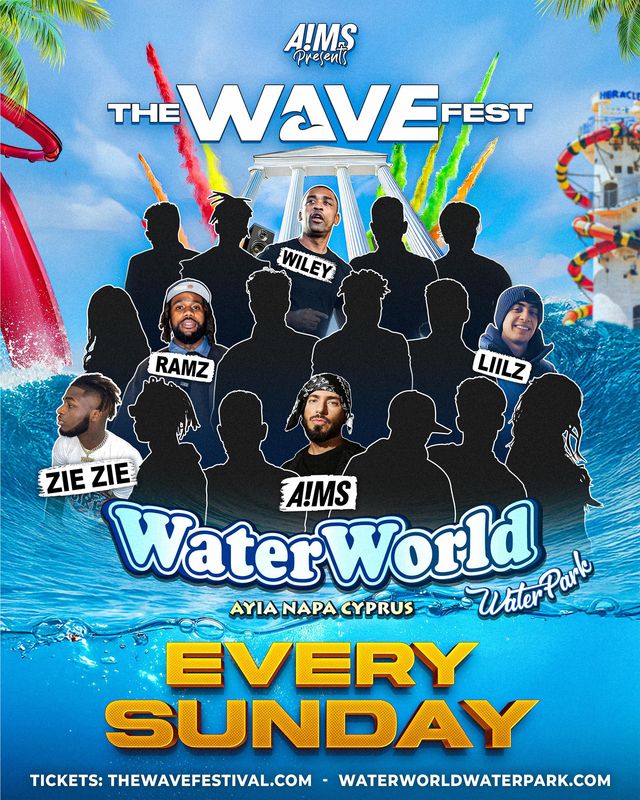 Wave Fest at Waterworld Ayia Napa