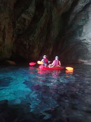 Kayaking 4 hour Sea Caves Private Trip from Ayia Napa Protaras