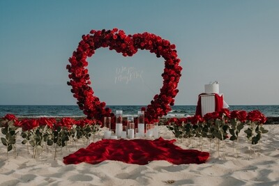 Love Heart Proposal Package Ayia Napa Protaras