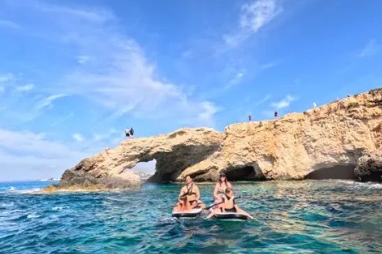 Sea Caves and Love Bridge SUP Tour from Ayia Napa