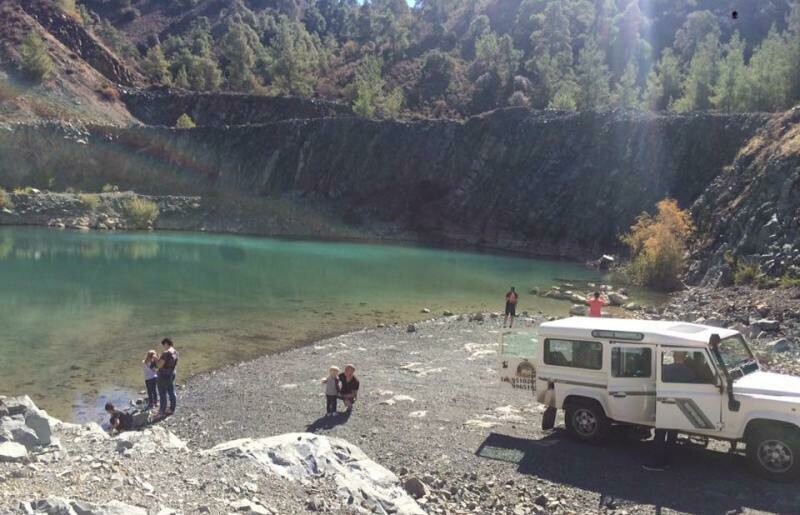 Enchanted Lagoon Jeep Adventure from Larnaca