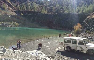 Enchanted Lagoon Jeep Adventure from Larnaca