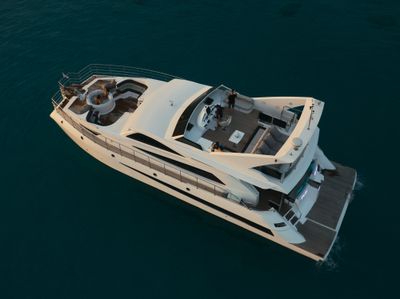 6 hour Napa Blue Jacuzzi Catamaran Private Boat trips from Ayia Napa