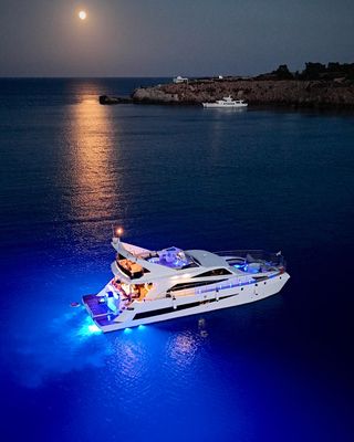 2 hour Napa Blue Jacuzzi Catamaran Private Boat trips from Ayia Napa