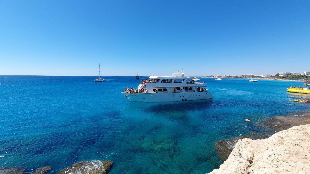 6 hour St Georgios 2 Private Boat trips from Protaras