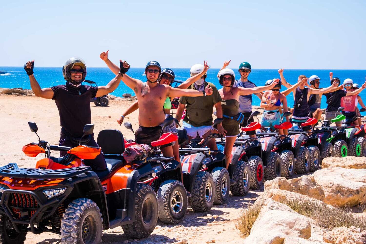 ATV Tour Cape Greco from Ayia Napa Protaras