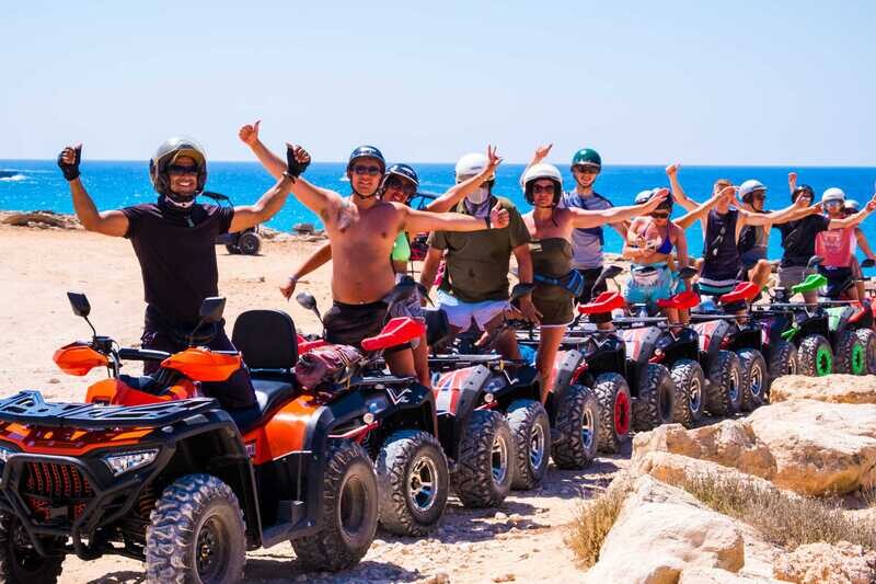ATV Tour Cape Greco from Ayia Napa Protaras