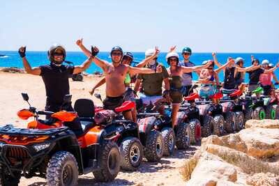 ATV Tour Cape Greco from Ayia Napa Protaras