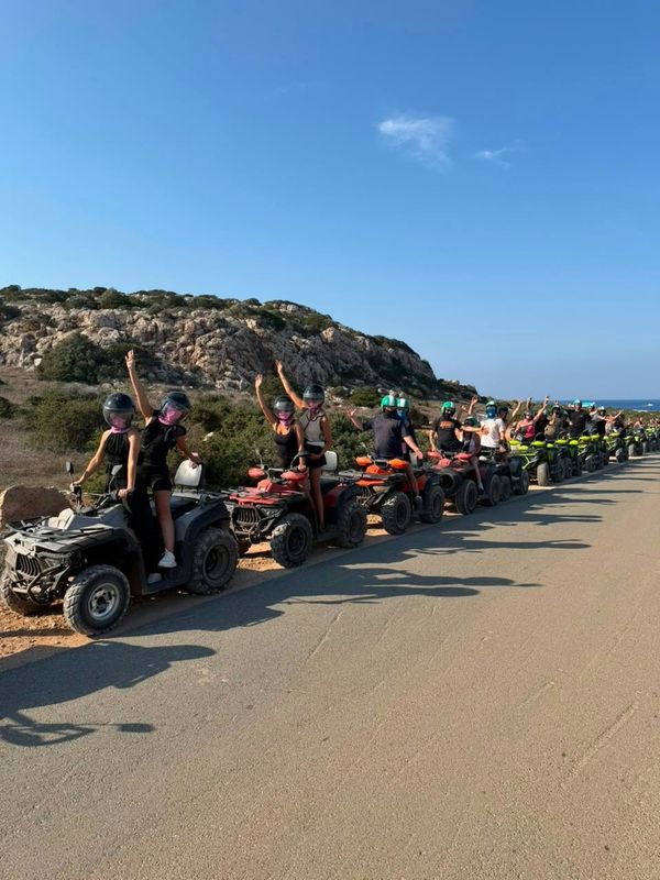 ATV Tour Cape Greco from Ayia Napa Protaras