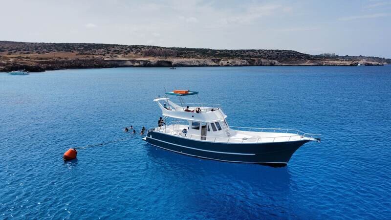 8 hour Legasea Private Boat Trips Ayia Napa