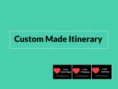 Custom Made itinerary