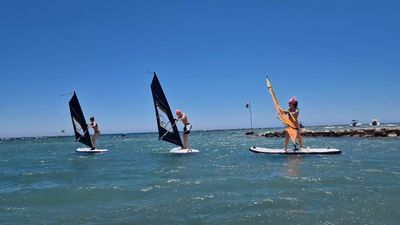Learn to Windsurf Larnaca