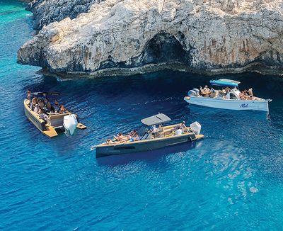 Semi Private Blue Lagoon Sunset Cruise from Ayia Napa Protaras