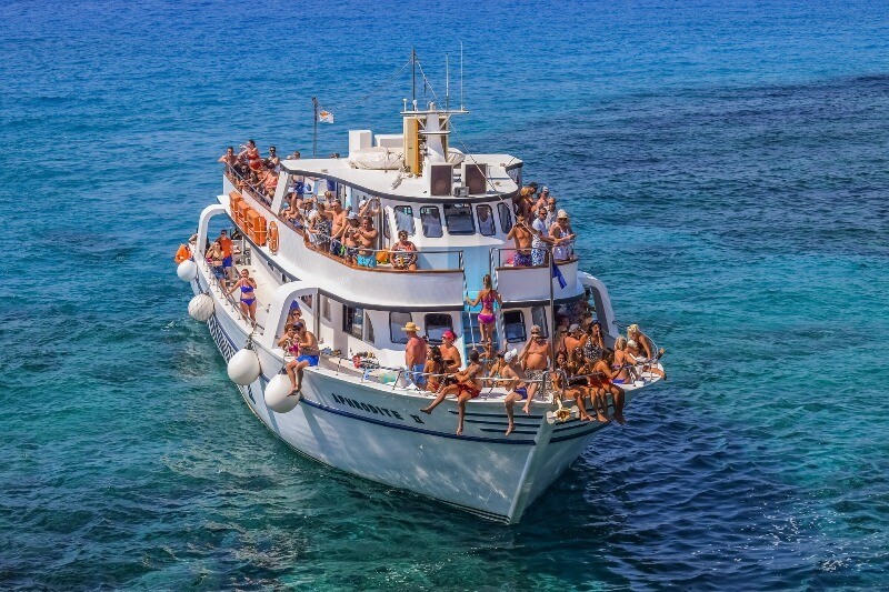 4 hour Private Aphrodite II Boat Trip Ayia Napa