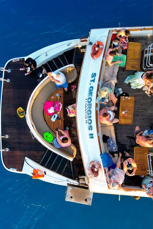 7 hour St Georgios 2 Private Boat trips from Protaras