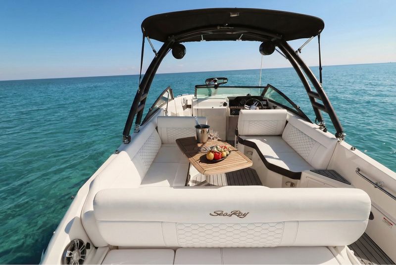 6 hour Sea Ray SDX 250 Private Boat Trips Ayia Napa Protaras