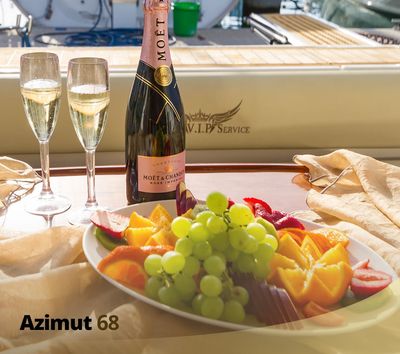 Azimut 68 Private Yacht Cruises from Limassol