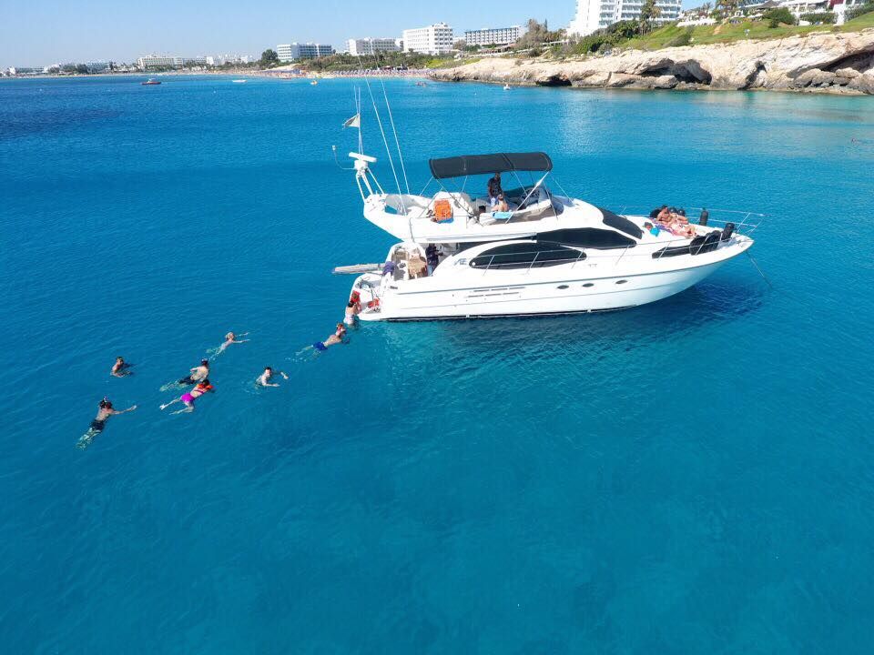 Azimut 46 Private Yacht Cruises from Ayia Napa