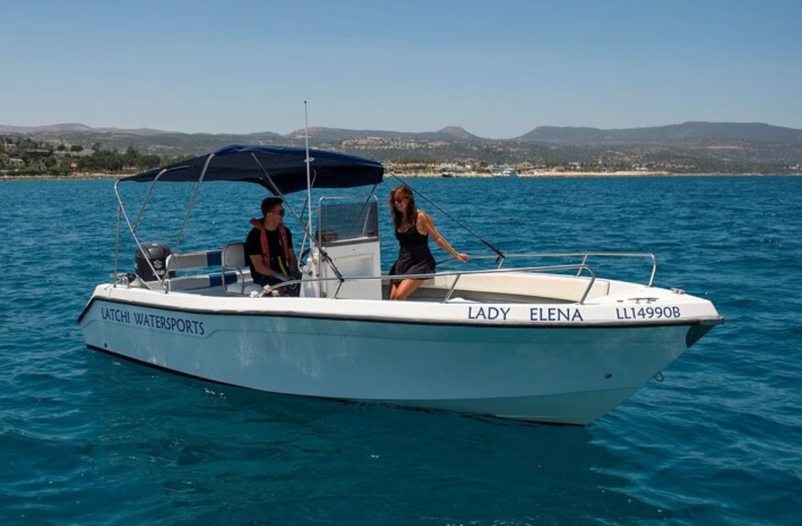 Tornado Self Drive Boat Hire from Latchi