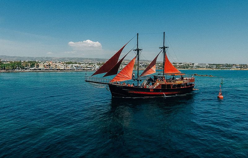 Jolly Roger Pirate Adventure Cruise from Paphos