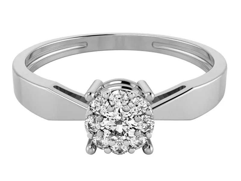 ILLUSION ANELLO - Oro 18 Kt e Diamanti