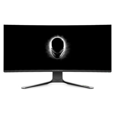 DELL MONITOR ALIENWARE CURVED AW3821DW 37.5'' WQHD+ Fast IPS, HDMI, DisplayPort, Height Adjustable, 3YearsW, NVIDIA G-Sync