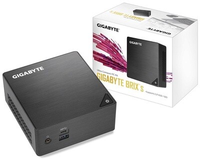 'GIGABYTE BRIX, GB-BLCE-4105, Intel Celeron J4105, 2.5'HDD/SSD, M.2 SSD