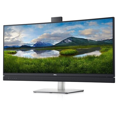 DELL Monitor C3422WE 34'' VIDEO CONFERENCING CURVED, QHD IPS, HDMI, DisplayPort, USB-C, Webcam, Height Adjustable, Speakers, 3YearsW DELL Monitor C3422WE 34'' VIDEO CONFERENCING CURVED, QHD IPS, HDMI, DisplayPort, USB-C, Webcam, Height Adjustable, Speakers, 3YearsW