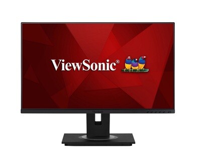 VIEWSONIC Monitor VG2456 23.8'' IPS, Ergonomic, TYPE-C, Ethernet, HDMI, DP, Speakers