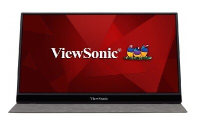 VIEWSONIC Monitor VG1655 15.6'' IPS, Portable, Mini HDMI, Speakers