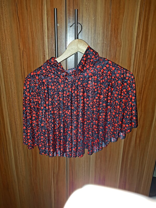 Women floral skater skirt,small size