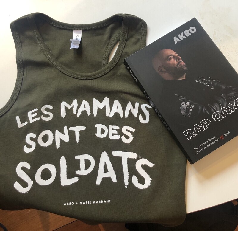 Duo Pack TOP Mamans Soldats + Livre Rap Game.