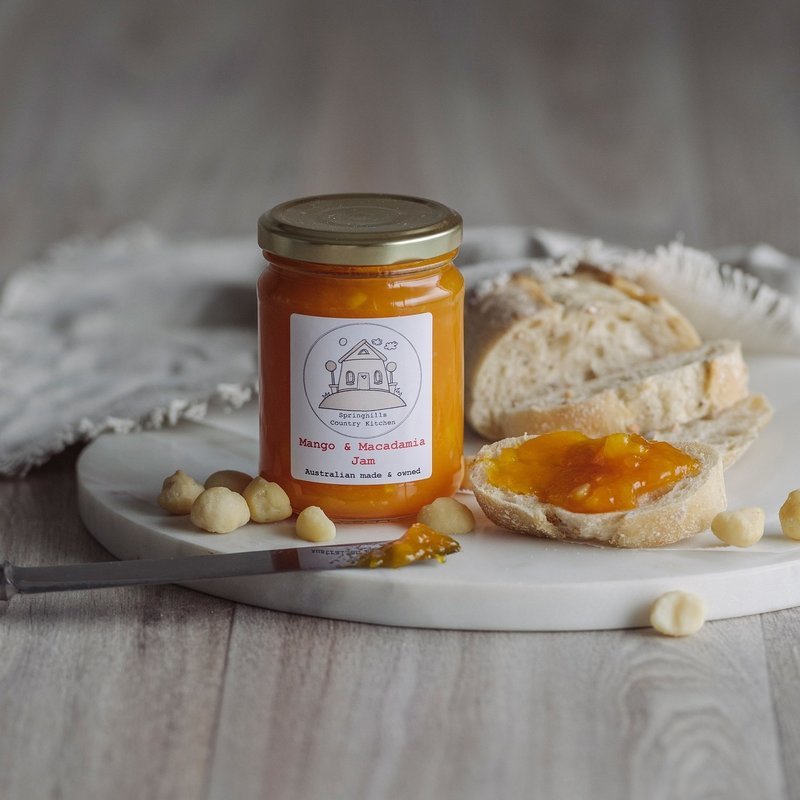 Mango &amp; Macadamia Jam 250ml