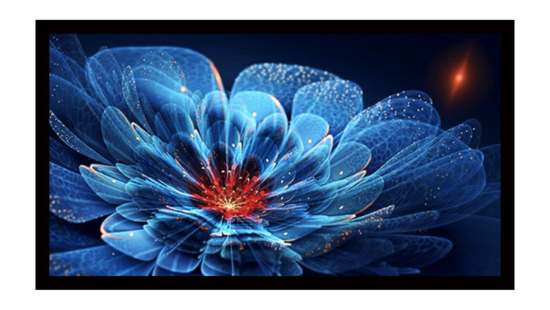 Snowhite Ecran de projection Fixe 4K 120&quot; 16:9